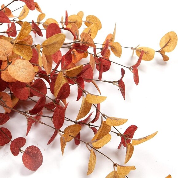 6 Pcs Artificial Eucalyptus Stems Fall Decorations - Picture 3 of 5